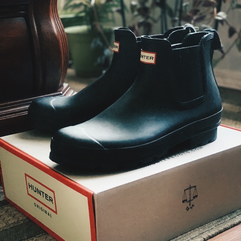 Hunter Chelsea Boots size 12 Men
